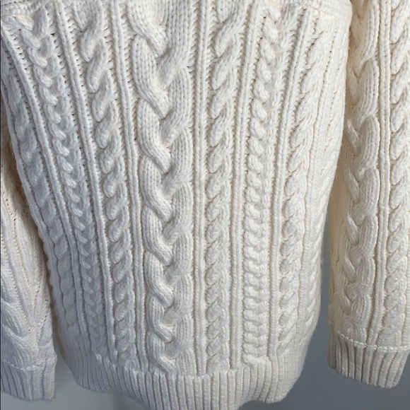 Michael Kors Cablemock sweater bone🆕 - Picture 11 of 11
